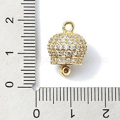 Подвески из кубического циркония с покрытием из латуни&nbsp;KK-M282-39G