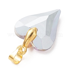 Гальванические подвески из прозрачного стекла&nbsp;PALLOY-JF05156-01