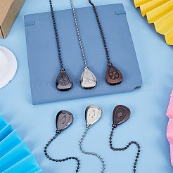 3 комплект двухцветных удлинителей цепи для потолочного вентилятора из сплава&nbsp;FIND-CP0001-76