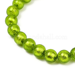 Стеклянные бусины&nbsp;LS-FOIL-F002-01E