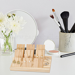 1 набор деревянных подставок для сережек на 3 слота&nbsp;EDIS-DR0001-07C