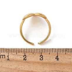 Кольцо-манжета из нержавеющей стали 304 для женщин&nbsp;LS-RJEW-Z088-01G-02