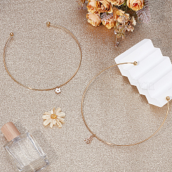 Изготовление колье-чокера из нержавеющей стали 304&nbsp;NJEW-UN0001-74