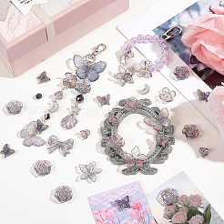 100 г смоляных подвесок и бусин набор для самостоятельного изготовления бижутерии&nbsp;OHAR-SC0003-01A