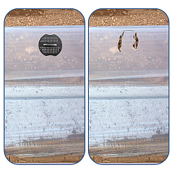 Пластиковые скобы прокладки&nbsp;FIND-WH0173-336A