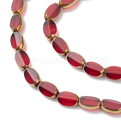 Гальванизируйте прозрачное стекло бисер нитей&nbsp;EGLA-K015-05A