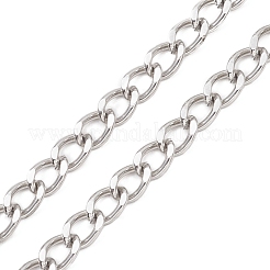 Цепочка-подвеска с крестом и кисточкой из нержавеющей стали 304&nbsp;NJEW-JN05833