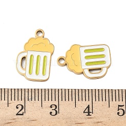 Подвески из нержавеющей стали 304 с эмалью&nbsp;STAS-G360-04G-09