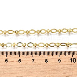 Ожерелья из латунных цепочек с овальными и рондельными звеньями&nbsp;NJEW-M108-32G