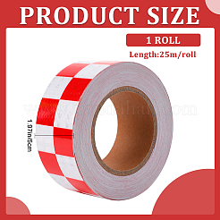 Водостойкие светоотражающие предупреждающие наклейки из пвх&nbsp;FIND-WH0152-070A