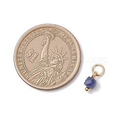 Ограненный кубический шарм из натуральных смешанных драгоценных камней&nbsp;PALLOY-JF04879