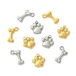 12 шт. 4 стиля подвески из нержавеющей стали 304&nbsp;STAS-CJ0003-19