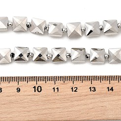 Стеклянные бусины с гальваническим покрытием &nbsp;EGLA-F166-07P