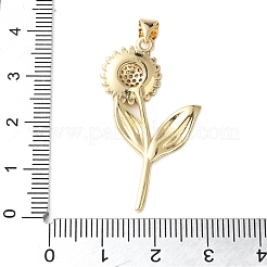 Латунные микро проложить кубического циркония подвески&nbsp;KK-A252-06A-G