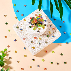 80 г 8-х цветных акриловых бусин&nbsp;SACR-TA0001-19