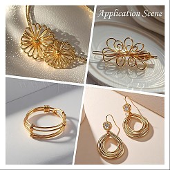 Круглая медная проволока для ювелирных изделий&nbsp;CWIR-S002-0.8mm-02