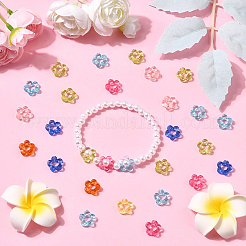 300шт прозрачная акриловая рамка для бусин&nbsp;MACR-SP0002-03