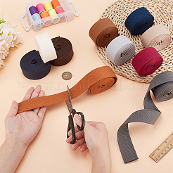 10 рулон поликоттоновой ленты 10 цветов&nbsp;OCOR-PH0004-82B