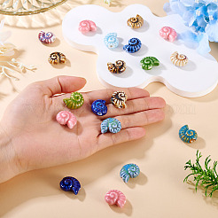 20шт фарфоровые бусины ручной работы&nbsp;PORC-TA0001-27