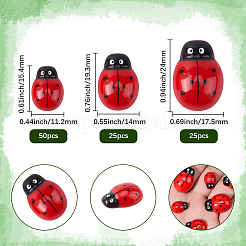 100шт 3 стиля непрозрачные кабошоны из смолы&nbsp;CRES-SC0003-24