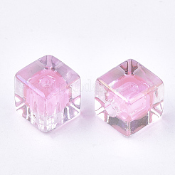 Прозрачные акриловые бусины&nbsp;X-TACR-S148-08A