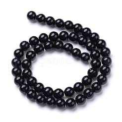 Натуральный белый нефритовый шарик нити G-S211-6mm-XL33