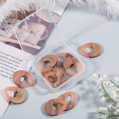 Подвески из смолы и дерева&nbsp;RESI-OL0001-11E