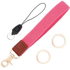 1 шт. нейлоновый эластичный ремешок для ключей&nbsp;KEYC-CL0001-38A