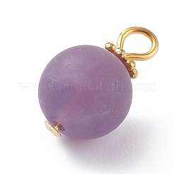 Матовые подвески из натуральных и синтетических драгоценных камней&nbsp;PALLOY-JF01386