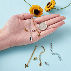 Наборы для самостоятельного поиска украшений из нержавеющей стали 304&nbsp;DIY-CD0001-09