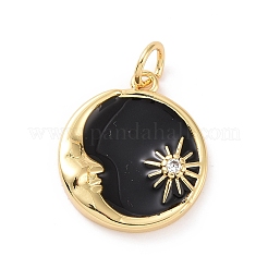 Стойки обшивки латунь микро проложить Циркон подвеску&nbsp;ZIRC-C042-18