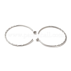 Некорневая нержавеющая сталь 304 серьги-гвоздики для женщин&nbsp;EJEW-Z066-01P