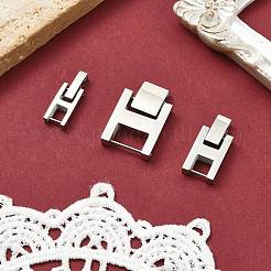 3 шт. 3 стиля прямоугольных застежек для часов из нержавеющей стали&nbsp;STAS-CJ0003-30