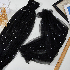 1 пара женских нарукавников из полиэстерового кружева&nbsp;AJEW-HS0001-20