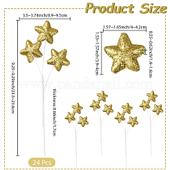 Аксессуары для звездочек из пенопласта с блестками&nbsp;DIY-WH20081-021B-02A