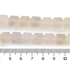 Натуральный белый агат бисер нитей&nbsp;G-L604-E06-01