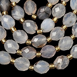 Нити из натурального дендритного агата&nbsp;G-F809-A53-01