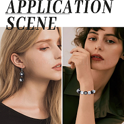 60 шт. Непрозрачные акриловые бусины&nbsp;OACR-SP0001-12