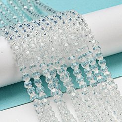 Подставки для стеклянных бусин с имитацией нефрита&nbsp;EGLA-A035-J4mm-D06