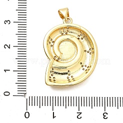 Латунные микро проложить кубического циркония подвески&nbsp;KK-C087-13G