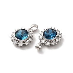 Латунные микро проложить кубического циркония подвески&nbsp;KK-M243-03P