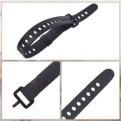 Резиновые кабельные стяжки&nbsp;LS-AJEW-WH20017-29B