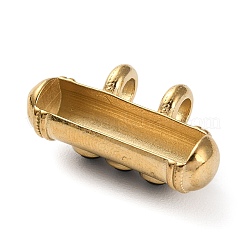 Подвески из натурального обсидиана в стиле бохо с 3 бусиной&nbsp;LS-STAS-P328-02G-02