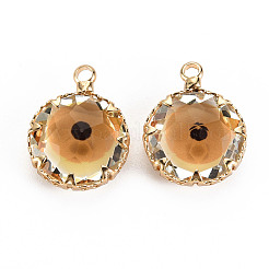 Прозрачные стеклянные подвески&nbsp;GLAA-S193-004B