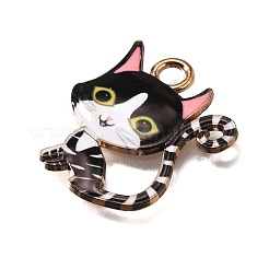 Подвески из эмали и сплава&nbsp;ENAM-S025-02G-01