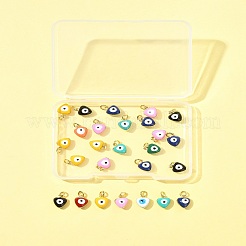 26шт латунные эмалированные подвески&nbsp;KK-FS0001-68