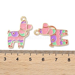 Подвески из эмали и сплава&nbsp;ENAM-O001-08F-G