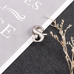 Двойные застежки из лобстера из нержавеющей стали&nbsp;STAS-CJ0011-01