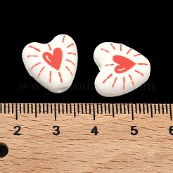 Печатные ручной фарфоровые бусы&nbsp;PORC-G016-01A