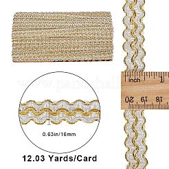 Лента для обрезки кружева из полиэстера&nbsp;OCOR-WH0082-33B